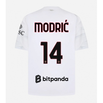 AC Milan Luka Modric #14 Maglia Gara Trasferta Repliche 2026-27 Maniche Corte
